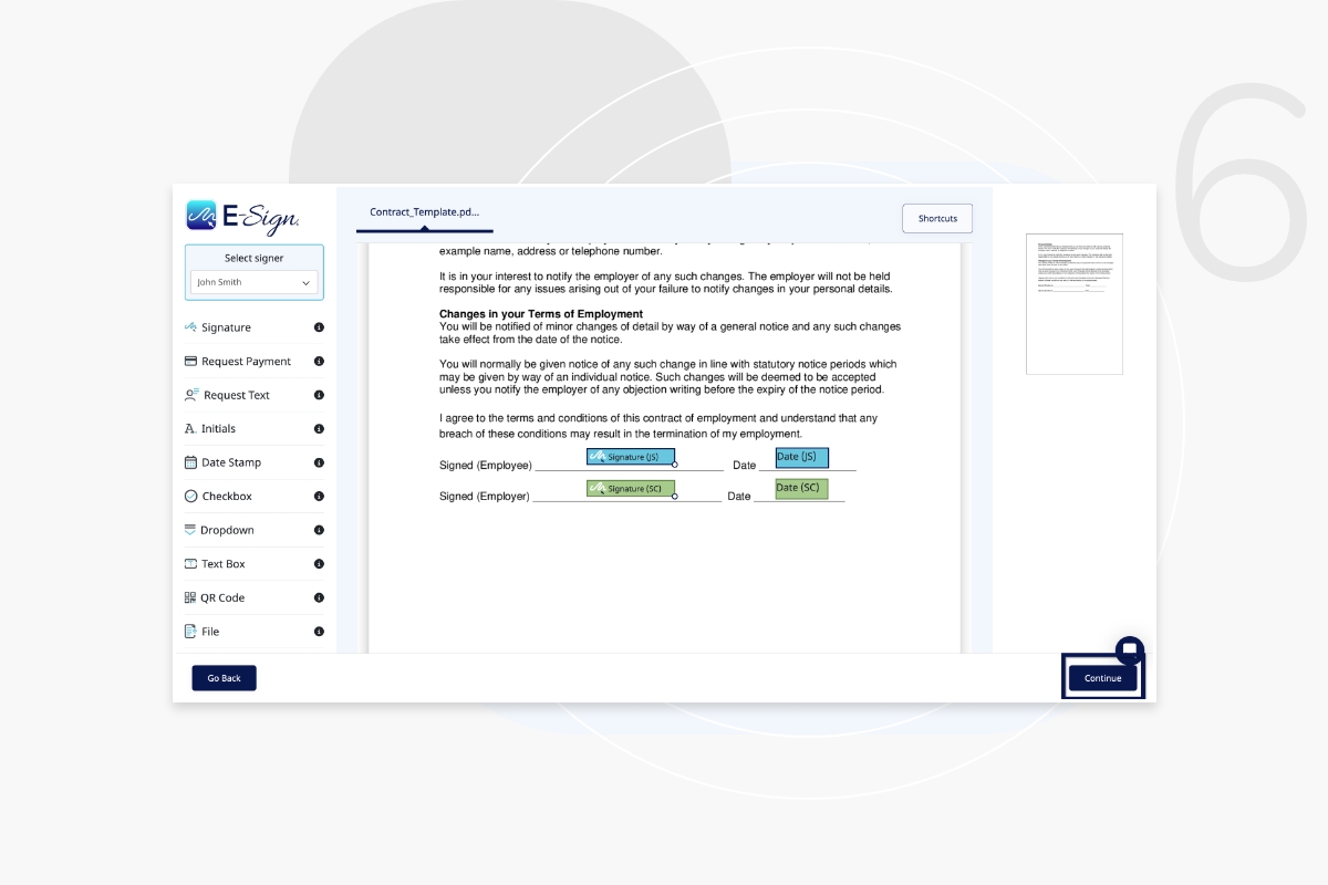 step 6 review document