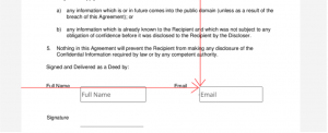 Input and position fields