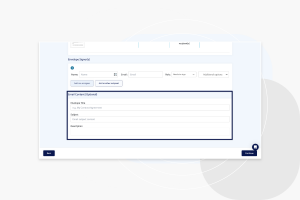 creating an esignature step 4